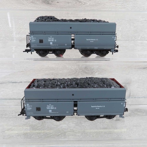 KLEIN MODELLBAHN 41/98/1  - H0 - BBÖ - 2 Güterwagen 586 0001, 586 004 - #BO66306 | Zustand: Gebraucht