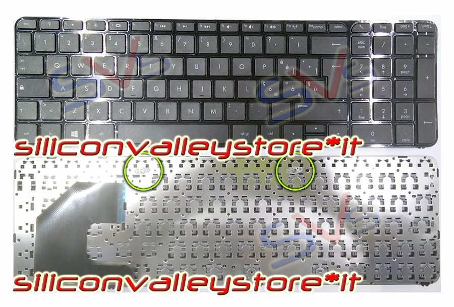 Tastiera Italiana QWERTY Con Frame Per HP Sleekbook – Siliconvalleystore AEU36I00010