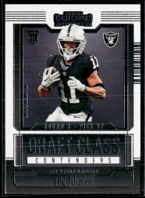 2023 Panini Contenders Tre Tucker Draft Class Contenders #21