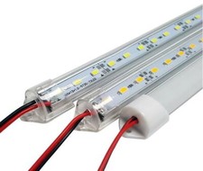 50cm U Aluminium Shell Dc 12v 36 Smd 5630 Led Hard Rigid Led Strip Bar