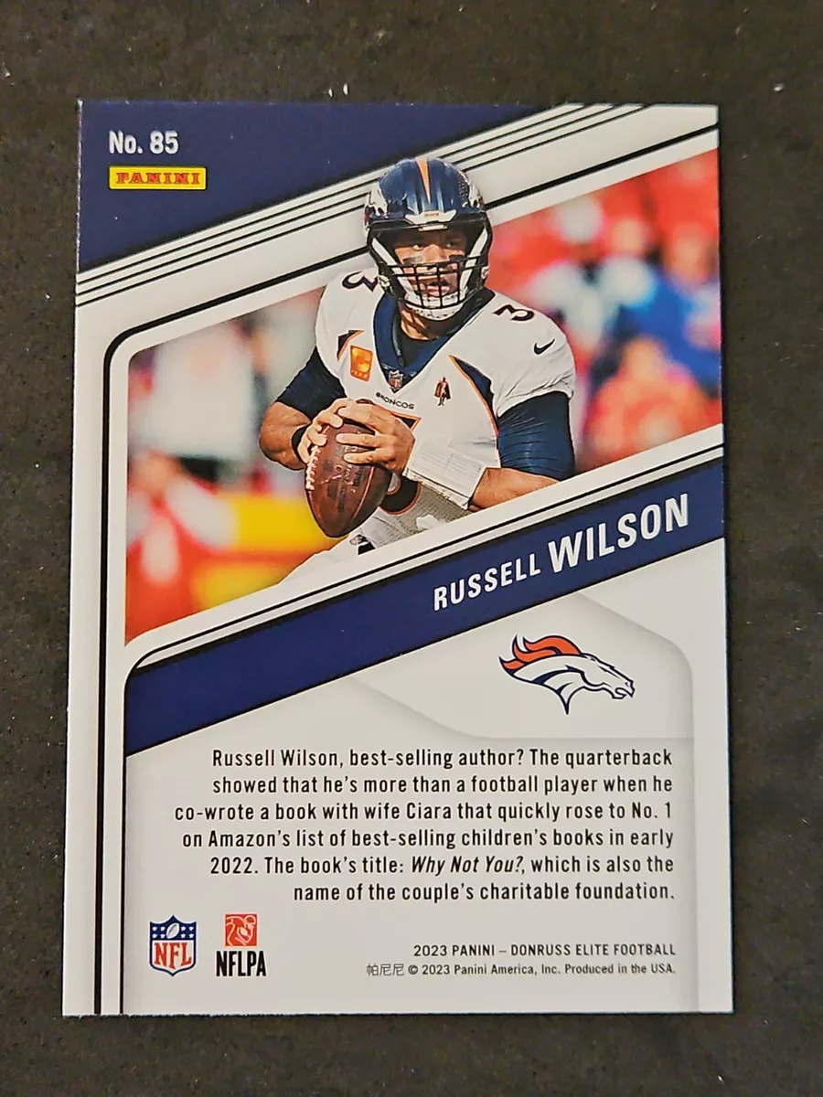 2023 Elite Russell Wilson PINK EXCLUSIVE 85 Denver Broncos eBay