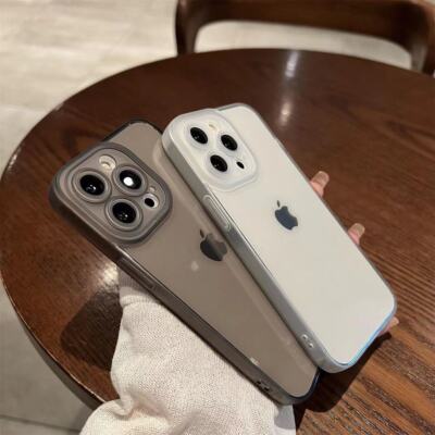 For iPhone 15 Pro Max 14 13 12  Phone Case Camera Lens Protect Shockproof Cover