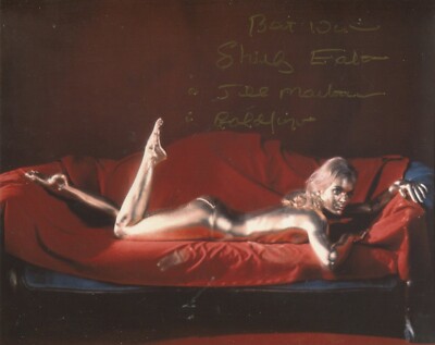 007 Bond Girl Shirley Eaton signed GOLDFINGER 8x10 Foto SE15 - UACC HÄNDLER