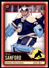 2012-13 O-PEE-CHEE OPC RED CURTIS SANFORD COLUMBUS BLUE JACKETS #187