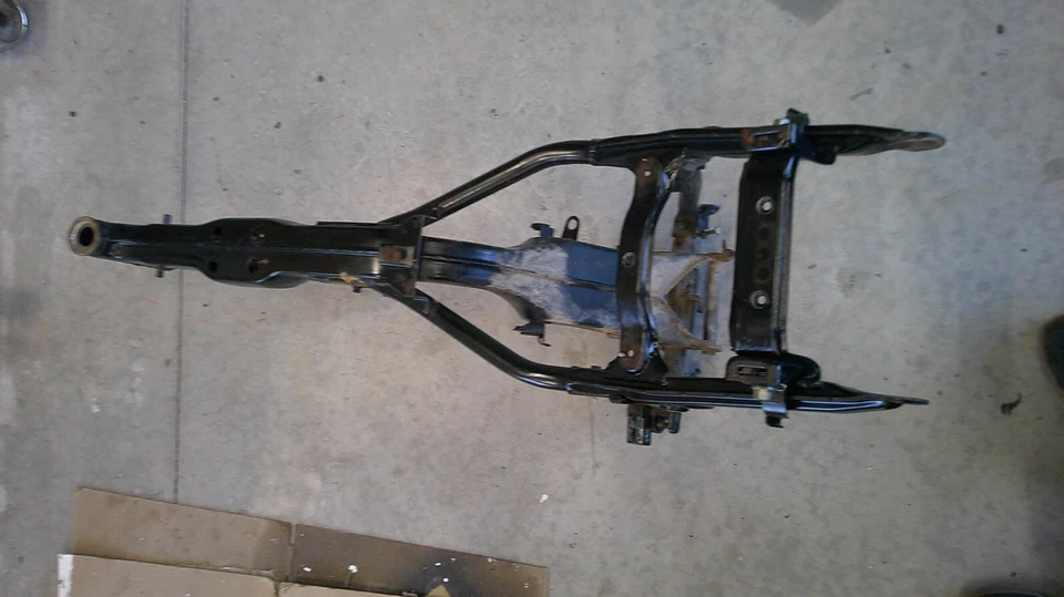 1978-81 Honda Hawk 400 CB400T main frame chassis - Image 2 of 4