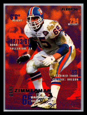 1995 Fleer Football # 1 - 200 - Pick Your Card!