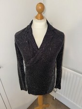 ASOS design Sparkly Metallic wrap Shirt Mini Dress