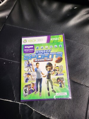 Kinect Sports: Season Two 2 (Microsoft Xbox 360, 2011) Brand New Factory Sealed