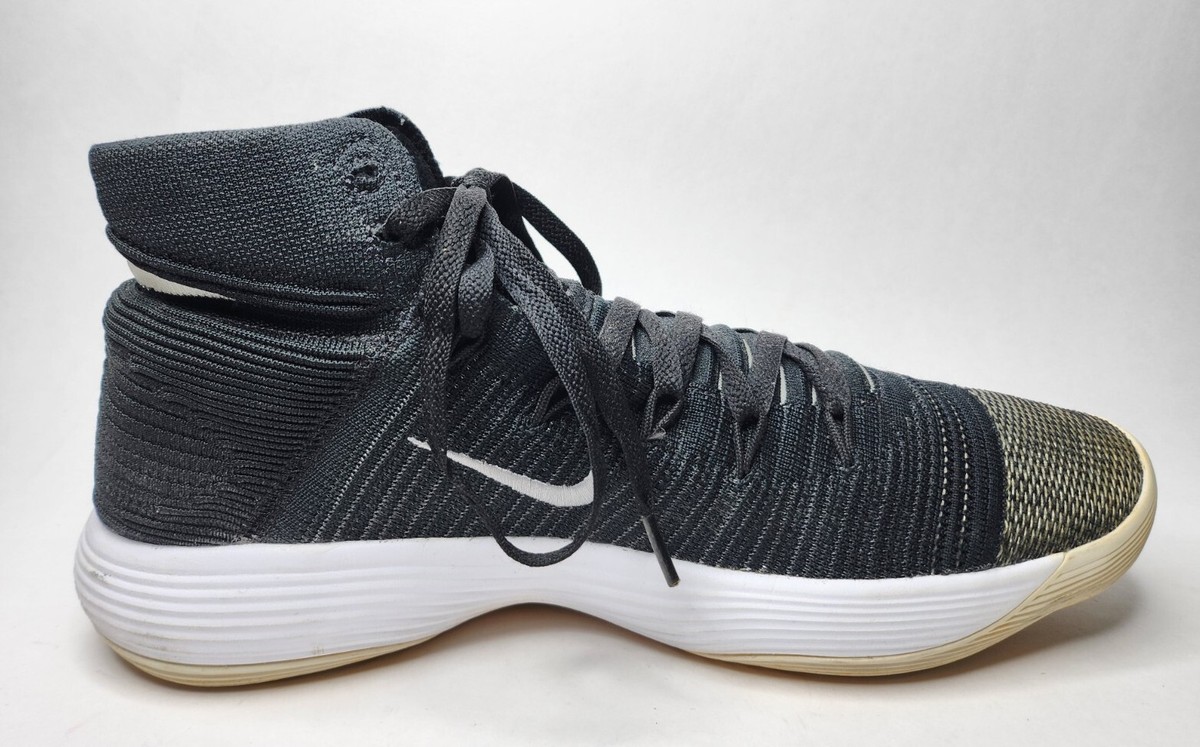 シューズ(男性用) hyperdunk2017 flyknit us10 Nike Hyperdunk 2017 Flyknit Black White 917726-001 Men's Size 14