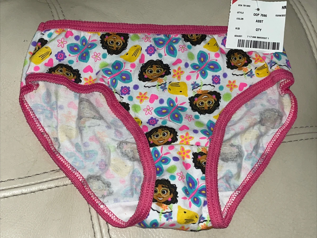 DISNEY ENCANTO Mirabel Madrigal Girls Underwear Cotton Brief Pink