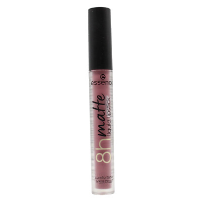 Essence Lippenstift Liquid 8h Matte hochpigmentiert Neutral 06 Cool Mauve 2,5ml