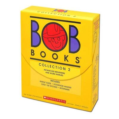 Bob Books 16 Books Collection Box 2 for Advancing Beginners and Word Families IN