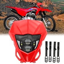 LED Headlight For Honda CRF125F CRF150F CRF230F CRF250F CRF250L CRF300L CRF450L