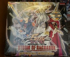 3 BOXES OF YUGIOH STORM OF RAGNAROK SPECIAL EDITION BOX NEW FACTORY SEALED