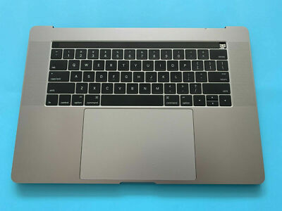 MacBook pro 15 Palmrest Keyboard Top Case Touchpad Battery Space Gray A1707 A-