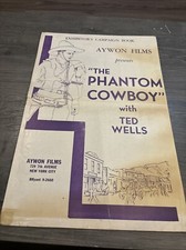 1935 The Phantom Cowboy Pressbook Cover (A)