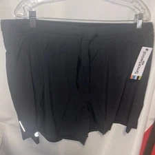 SmartWool Mens Active Lined 5" Shorts Black Drawstring Size XXL NWT