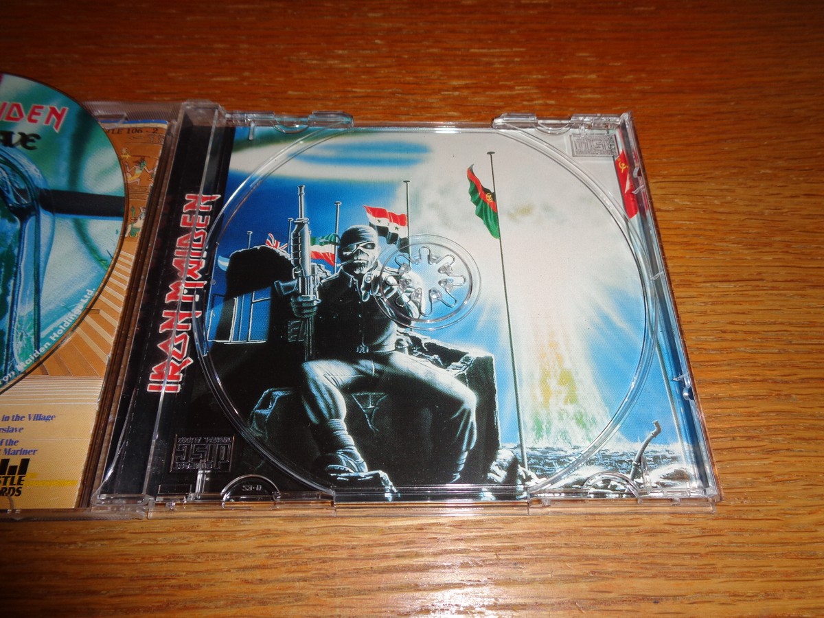 1CD Version Iron Maiden Powerslave 1995 Castle Records | eBay