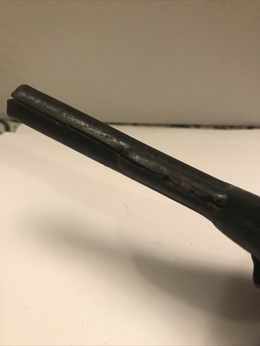 Vintage Wyandotte Pressed Steel Tin Clicker Toy Gun Original Black As Is Repair - Picture 8 of 11
