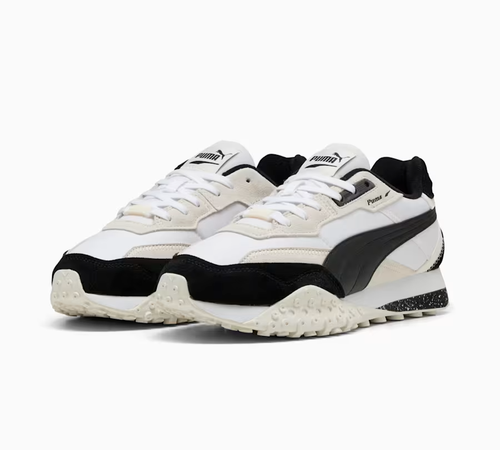 Puma Blktop Rider in White and Black All Sizes Limited Stock - 第 2/7 張圖片
