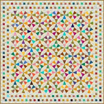 JIMBARAN - Pre-cut Quilt Kit -All Sizes -by Quilt-Addicts - USA Only