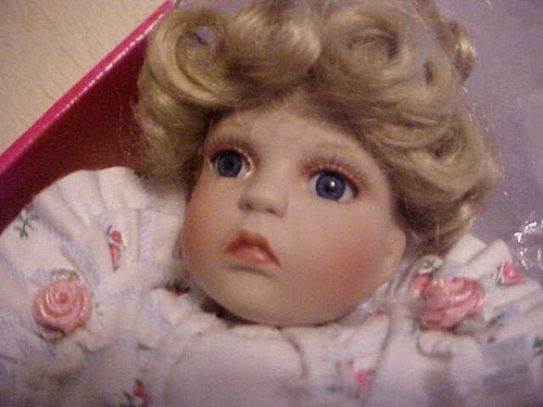 2003 Marie Osmond Mary Sunshine 2-Faces Tiny Tot Doll w/ Box COA - Picture 3 of 7
