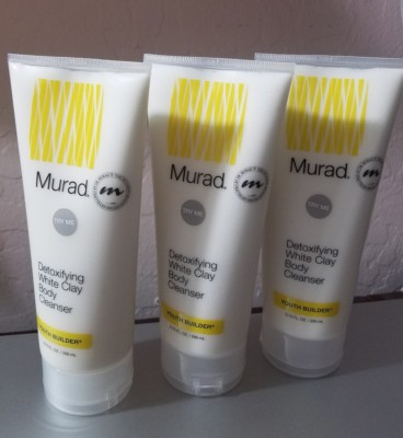 LOT of 3 Murad Detoxifying White Clay Body Cleanser Youth Builder 6.75 oz New