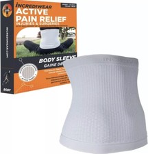 Incrediwear Body Sleeve Size Large Post Surgery Support Lower Back Disc Pain L