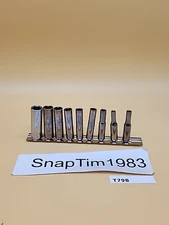 Craftsman V44409-v44402 Socket Set 9ea 12mm-4mm