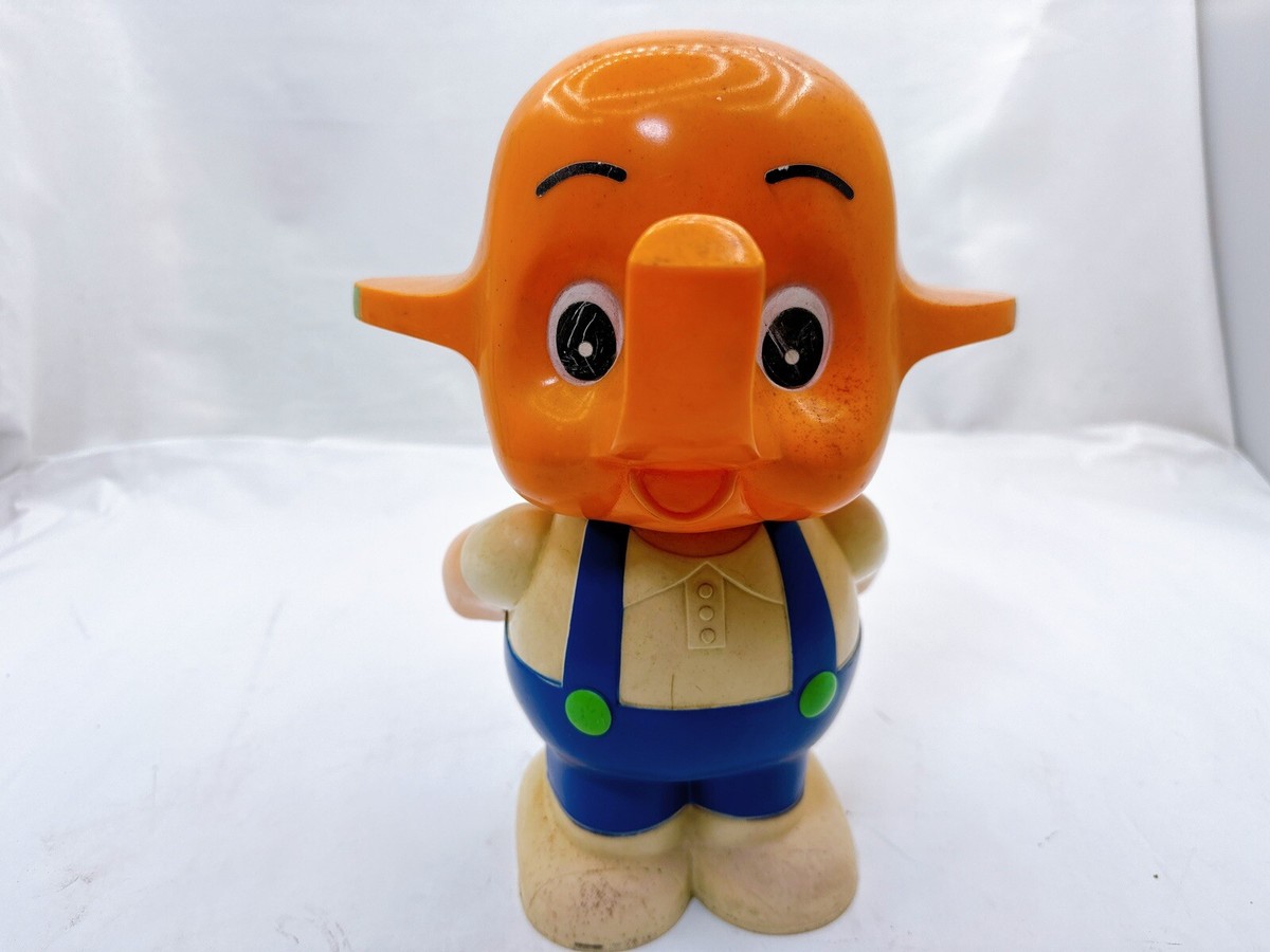 Sato Pharmaceutical Sato-chan Piggy Bank 11.5” 30cm Doll Japan