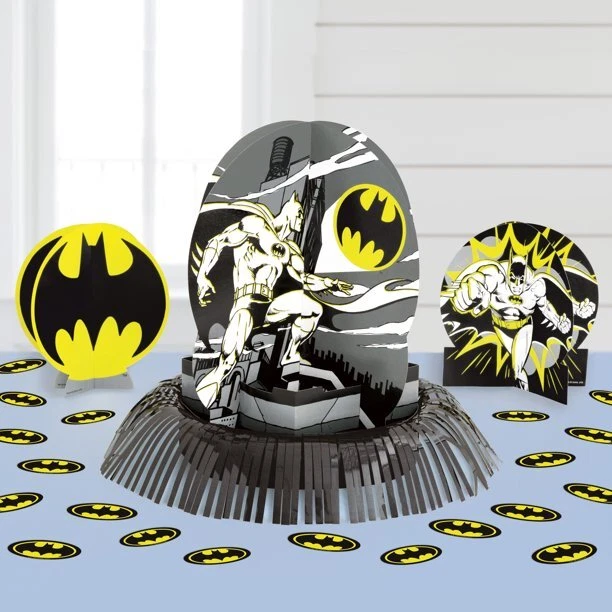 Kit de decoración de mesa suministros de fiesta Batman, 23 piezas Foto 2 de 3