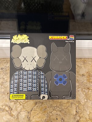 Kaws NEU&OVP Kubrick Bushaltestelle MEDICOM TOY 100% Japan Original bearbrick