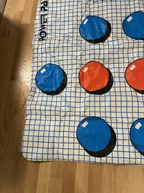 NES Nintendo Power Pad Floor Mat Controller NES-028 Vintage Video Game UNTESTED