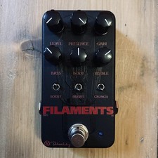 Keeley Filaments High Gain Amp Style Guitar Bass Distortion Preamp Pedal