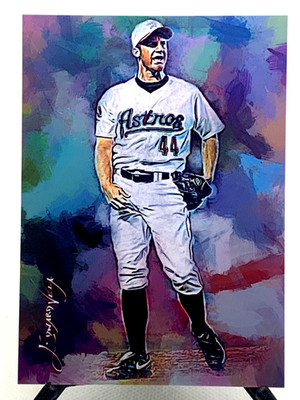 Roy Oswald 11/50 Limited Edition Signed Edward Vela card (Baseball)