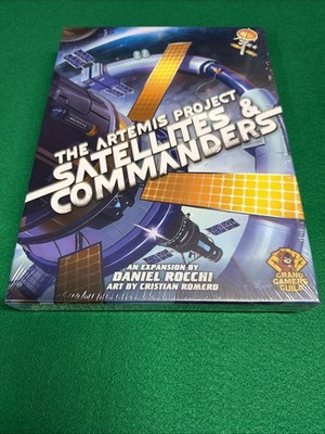 The Artemis Project Satellites & Commanders Expansion New Grand Gamers Guild NIB