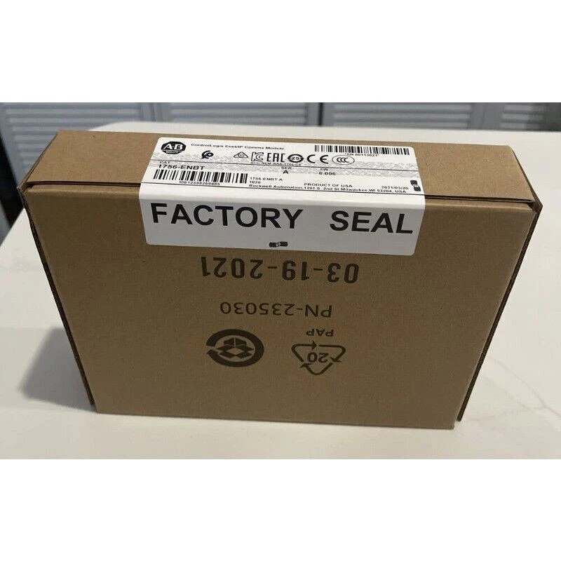 NUEVO Allen-Bradley 1756-ENBT EtherNet/IP ControlLogix Module 1756 ENBT AB US Foto 3 de 4