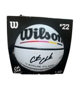 NEW CAITLIN CLARK Journey Series Wilson SIZE 6 Fever Women's Basketball White