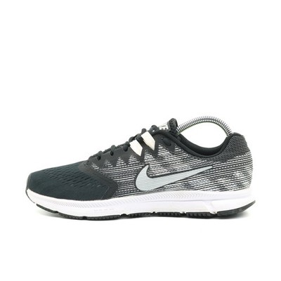 Nike Herren Zoom Span 2 Sneaker Schwarz Weiß Mesh Leichtgewicht Laufschuh EU 42