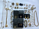 Lot 40 Vintage Early Avon Costume Jewelry Necklace Bracelet Earring Ring Brooch