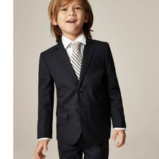 Crewcuts J.Crew Boys Navy Blue Ludlow Blazer Jacket Size 7 CH430 NEW 158