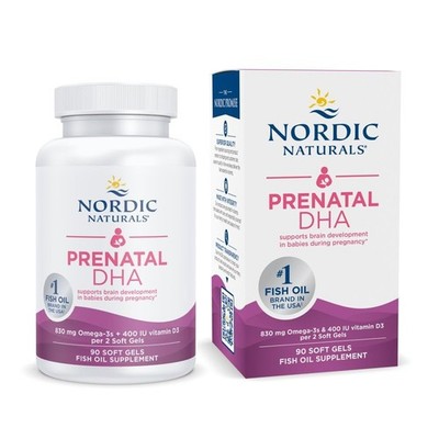 Nordic Naturals Prenatal DHA Softgels Dietary Supplement - 90ct