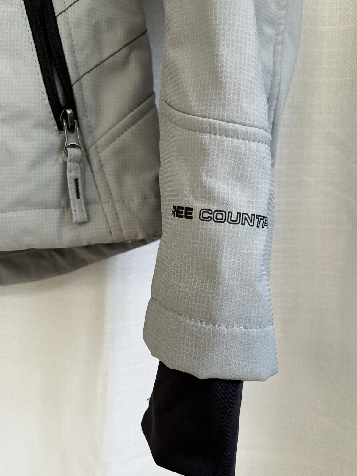 Free Country Gray Softshell Performance Jacket Fu… - image 3