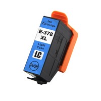 1 Cyan Licht Xl Tintenpatrone Ersetzen Epson 378XLLC Non-Oem / Compatible