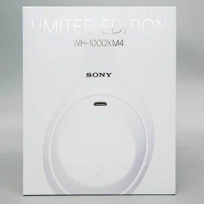 SONY WH-1000XM4 Silent White Limited Wireless Noise Canceling