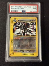 2003 POKEMON AQUAPOLIS #H16 MAGNETON-HOLO PSA 9 on eBay