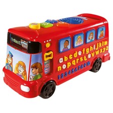 VTech Spielzeitbus mit Phonetik interaktives Lernspielzeug