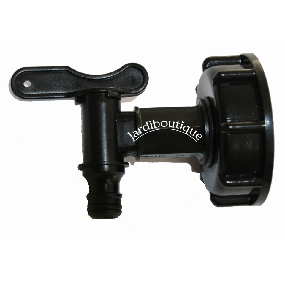 Raccord S60x6 avec Robinet et Embout pour raccord Rapide - Photo 3/4