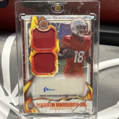 2024 Topps Resurgence - Ignite Rookie Patch Autographs Marvin Harrison Jr....