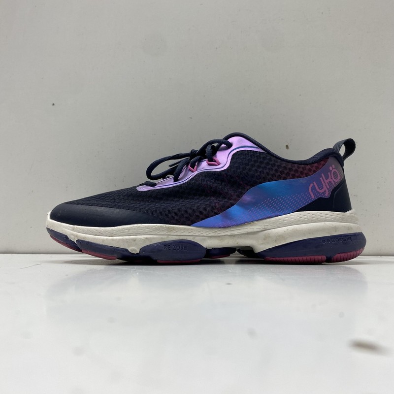 Ryka Women Daze XT Violet Blue Fabric Lace-Up Athletic Shoes Size 6
